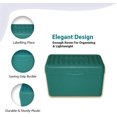 thumbnail image 2 of HAHADAXA Index Card Holder, White & Turquois & Light Grey, 3 Pack, 2 of 6