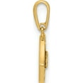 thumbnail image 2 of 14K Yellow Gold Polished Multi-Color Cz Evil Eye Pendant (Width 14.3) (Length 16) - Jbsp, 2 of 5