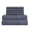 thumbnail image 3 of JML Queen Bed Sheet Set 6 Piece Dark Grey,Soft Microfiber Fade & Stain Resistant Sheet Set, 3 of 6