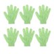 thumbnail image 2 of Guantes Exfoliantes de Cuerpo de Baño Sunnimix 6 Piezas color verde, 2 of 8