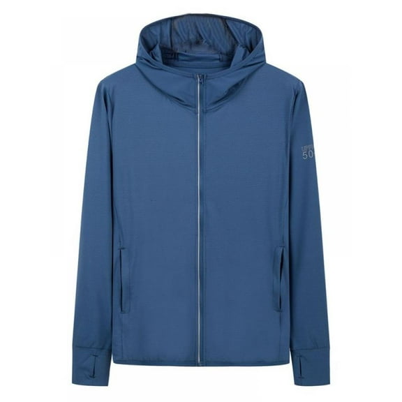 Women's UPF 50 Sun Protection Hoodie Jackets, Long Sleeves Hiking Outdoor Performance UV Shirts with Pockets - S-3XL