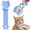 Blue, variant on Chef Kitty Lickable Cat Treat Spoon, Squeeze Feeder for Wet Food, Puree & Tube Treats, Mess-Free Cat Feeder, Blue