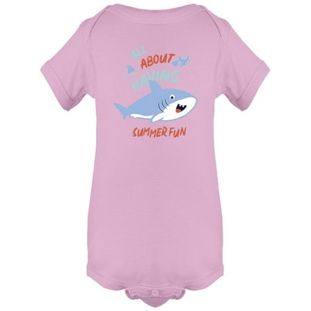 

Summer Fun Shark Bodysuit Infant -Image by Shutterstock 6 Months
