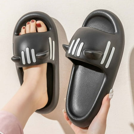 

Slippers for Women Gnobogi Womens Mens Cartoon Slippers Super Soft Breathable Anti-Slip Bedroom Home Slippers