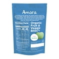 thumbnail image 2 of (6 pack) Amara Organic Apple Kale Fruit Bites, Baby & Toddler Snacks, No Added Sugar, Stage 3, .75 oz Bag, 2 of 7