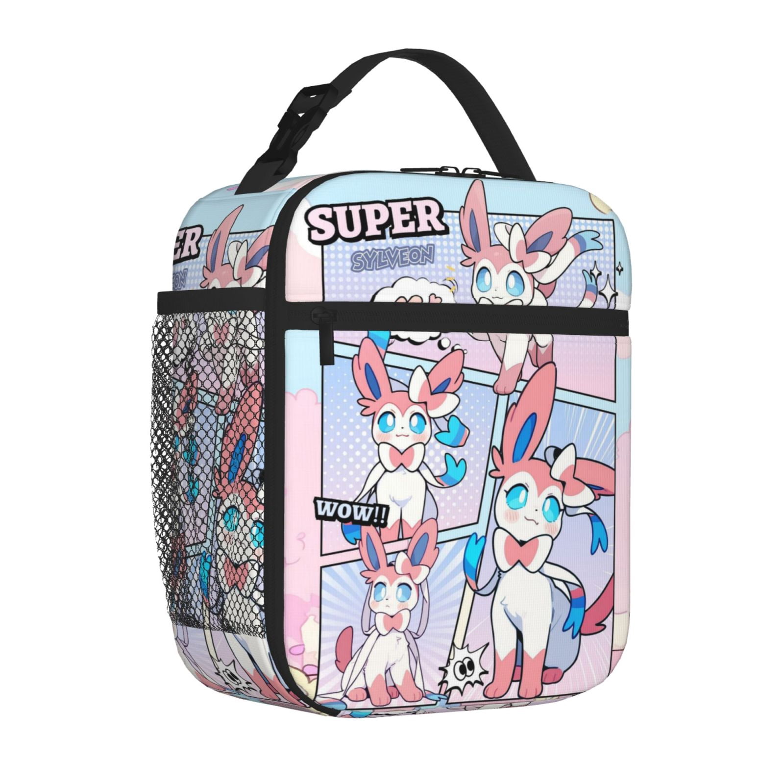 Cute Lunch Bag Tote Bag Portable Insulated Lunch Box For Beach Camping Travel Work School Office