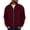 Red, variant on Men's Corduroy Jacket Sevevn Classic Soft Corduroy Zip Up Turn Down Collar Long Sleeve Chest Pocket Regular Fit Casual Coat Outwear for Daily Wear