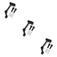 thumbnail image 1 of Guardoinrt Durable Bicycle Bike Disc Brake Mount Adapter Reliable Caliper PM to IS Conversion Black Front 3Set, 1 of 6