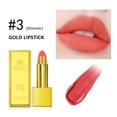 thumbnail image 1 of Nuevo lápiz labial dorado, taza antiadherente mate de terciopelo, no se decolora fácilmente, lápiz labial en polvo dorado brillante a la moda, 1 of 5