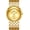 Gold, variant on Women's Luxury Quartz Watch with Stainless Steel Mesh Link Bracelet, Elegant Round Dial with Crystal Accents, Waterproof Ladies Dress Wristwatch,Fashion Gift for Women
