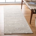 thumbnail image 3 of SAFAVIEH Micro-Loop Aspen Geometric Area Rug, Light Grey/Ivory, 5' x 8', 3 of 10