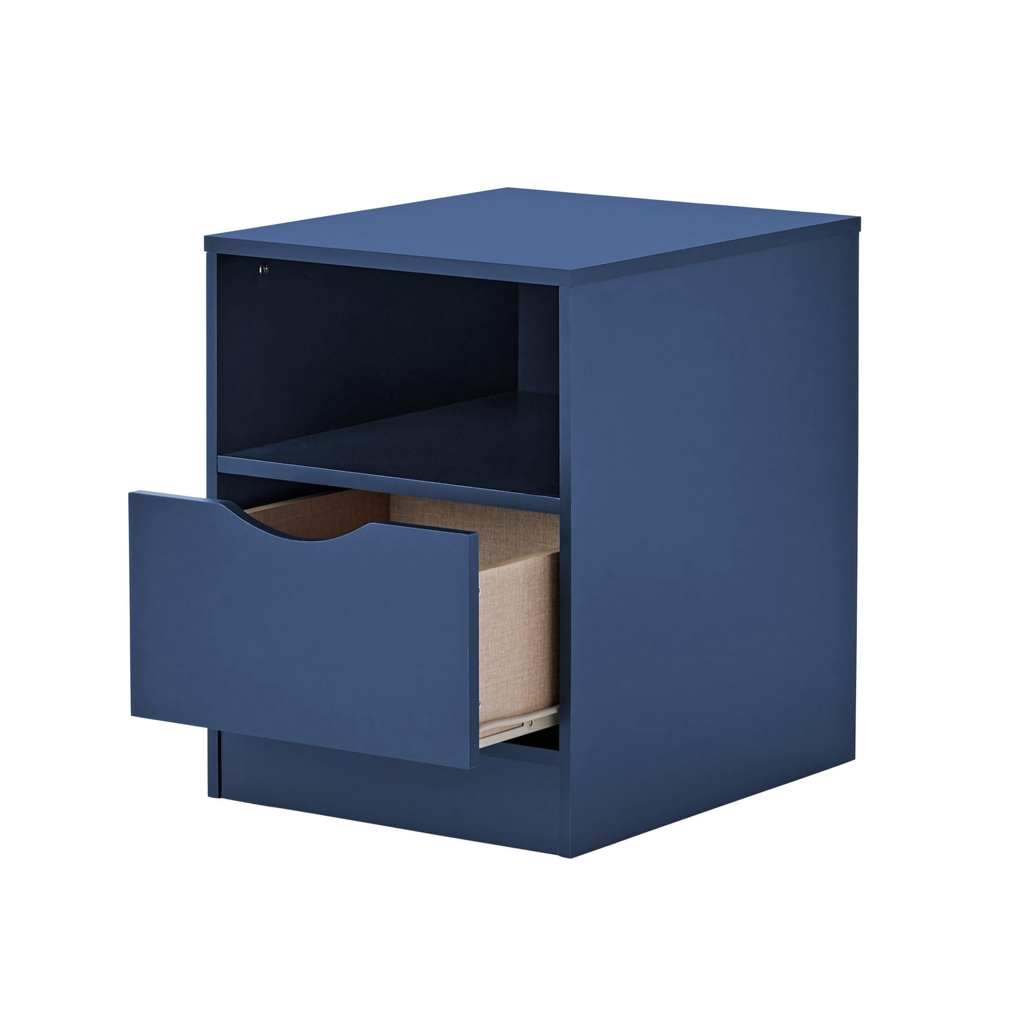 BYO Kids Nightstand with Drawer, Navy Blue