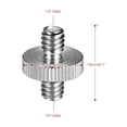 thumbnail image 1 of Converter 5pcs Standard 1/4"-20 Male to 1/4"-20 Male Threaded Screw Adapter Tripod Mounting Thread Screw Converter for Camera Tripod Monopod Ballhead Light, 1 of 3