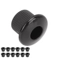 thumbnail image 4 of Adaptateur de Cheville de Réglage de la Guitare, Installation Simple 10mm Tuner Acoustique Conversion Bushing pour le Remplacement Noir, 4 of 8