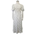 thumbnail image 4 of Vestidos Largos Vestidos de mujer Manga abullonada Vestido elegante Primavera Verano Ropa (Blanco M) Kuymtek para Mujer Blanco T M, 4 of 7