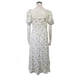 thumbnail image 4 of Vestidos Largos Vestidos de mujer Vestido elegante con mangas abullonadas Ropa de primavera y verano (Blanco XL) Ygjytge para Mujer Blanco T XL, 4 of 7