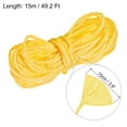 thumbnail image 2 of Raffia Paper Craft Rope Packing Rope 16.4 Yards Handmade Twisted Paper Craft String/Cord/Rope Lemon Yellow, 2 of 5