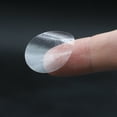 thumbnail image 6 of Wafer Seals Clear Transparent Circle Dot Stickers | 1" inch Round - 500 Pack, 6 of 6
