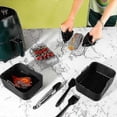 thumbnail image 5 of For Philips 3000 Air Fryer 11pcs Set Accessories Silicone Tray Grill Rack Oil Bottle Tong Kit (bpa F, 5 of 5