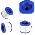 thumbnail image 5 of Paquete de 4 cartuchos de filtro compatibles con bañera de hidromasaje/spa inteligente con rosca para Span1407535/filtro para Mspa, para kit de mantenimiento de filtro de piscina de spa_(, 5 of 5