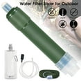 thumbnail image 3 of Compact Outdoor Survival Water Filter sawyer gravity replacement mini collapsible Purifier Filtration System Hiking Gear, 3 of 9