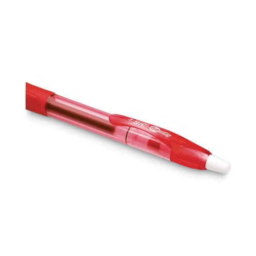 Gel-Ocity Gel Pen, Retractable, Medium 0.7 Mm, Red Ink, Translucent Red Barrel, Dozen | Bundle of 5 Dozen