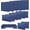 Navy, variant on 14 count Patio Cushion Covers Replacement, Outdoor Furniture Cushion Covers with Zipper and Non-Slip Bottom, Patio Sofa Couch 3 Sizes for Patio Sectional, Covers Only (Sky Blue)