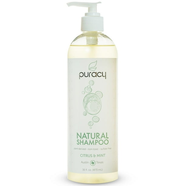 Puracy Natural Shampoo Citrus Mint 16 fl oz 473 ml