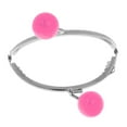 thumbnail image 4 of GUOOL 8.5cm Metal Frame Clasp For Purse Handle Bag Candy Bead Head Pink, 4 of 7