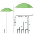 thumbnail image 5 of Opehuo Plant Umbrellas for Outdoor Plants,Garden Umbrella Shade for Potted Plants and Garden Beds,Provide Shade to ‌Defend Plants From Blazing Sun,Green, 5 of 6
