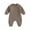 A-Coffee Little Dude Clothes, variant on Okbabeha Newborn Baby Boy Fall Winter Onesie 0 3 6 9 12 18Months Warm Fleece Long Sleeve Bubble Romper Jumpsuit Outfits