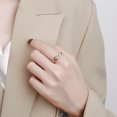 thumbnail image 1 of Anillo de corazón de manos románticas Anillos de moda de pareja de gesto de amor de palma geométrica, oro amarillo, tamaño 9, 1 of 2