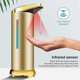 thumbnail image 5 of Stainless Steel Automatic Soap Dispenser, Touchless Sterilizer Dispenser with Infrared Sensor, Adjustable Switch and Waterproof Base (Matte Gold), 5 of 5