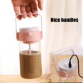 thumbnail image 4 of SSZMDLB under $5 Automatic Mixing Cup, Portable Electric Whisk Blender, Rechargeable Drink Shaker for Protein Shakes Coffee Milk Smoothies, 4 of 6