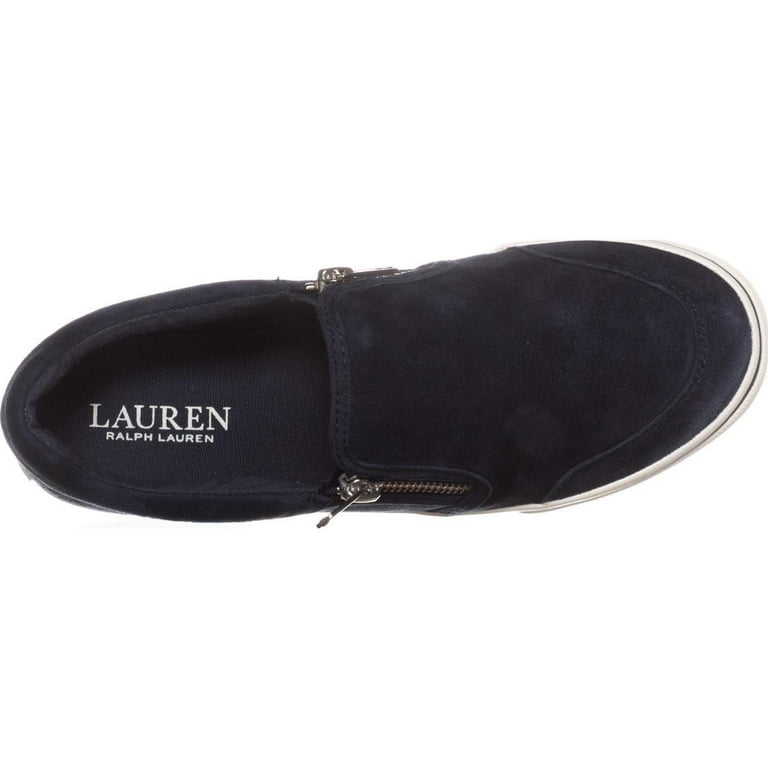 Womens Lauren Ralph Lauren Jeorgia Slip On Fashion Sneakers Navy Walmart
