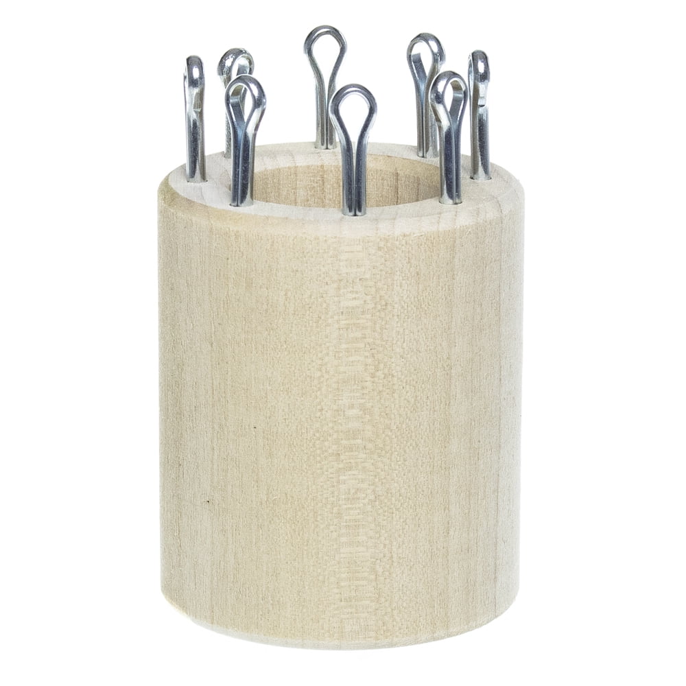 Paracord Planet Removable 4-Pin, 6-Pin, and 8-Pin Polar Wooden Double-Sided Paracord Knitting Spools – Create Consistent Paracord Weaves – Perfect for Micro, Nano, Type II and Type III Paracord