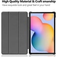 thumbnail image 4 of Smart Case for Galaxy Tab S6 Lite, Ratesell Lightweight Smart Trifold Stand Case Cover with Auto Sleep/Wake for Samsung, 4 of 5