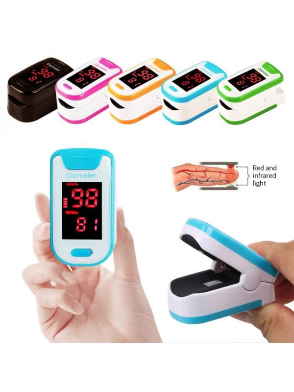 LED Finger Pulse Oximeter SPO2 Pulse 