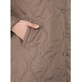 thumbnail image 5 of Beige - Fully Lined - Plus Size Overcoat - Alia, 5 of 5