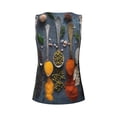 thumbnail image 5 of Sigee Various Herbs And Spices In Spoons for Women's Workout Tank Top,Running Tank Tops,Sleeveless Gym ClothesXX-Large, 5 of 8