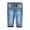 LightBlue-2666, variant on KIDSCOOL SPACE Infant Jeans,Baby Toddler Elastic Band Inside with D-ring Distressed Soft Stretch Denim Pants,Light Blue,2-3 Years