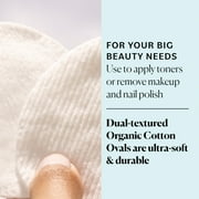 البيضاوي القطني العضوي من Sky Organics للبشرة الحساسة للجمال والعناية الشخصية ، 60 Count