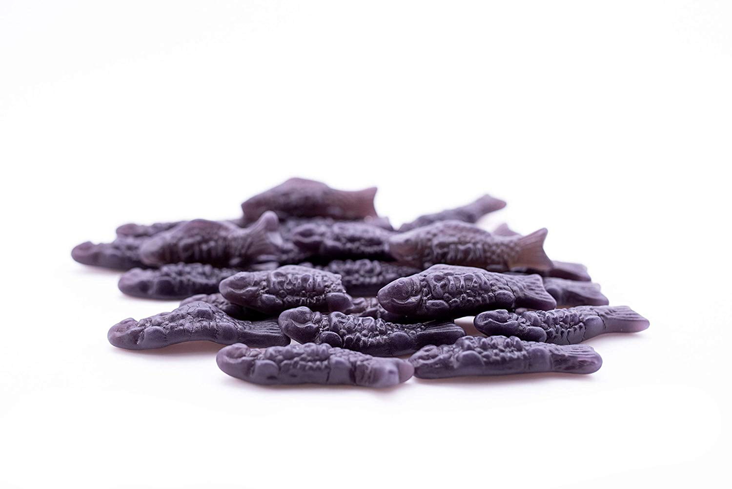 Juju Fish Grape Flavored Gummy Candy 3 LB Resealable Stand Up Candy
