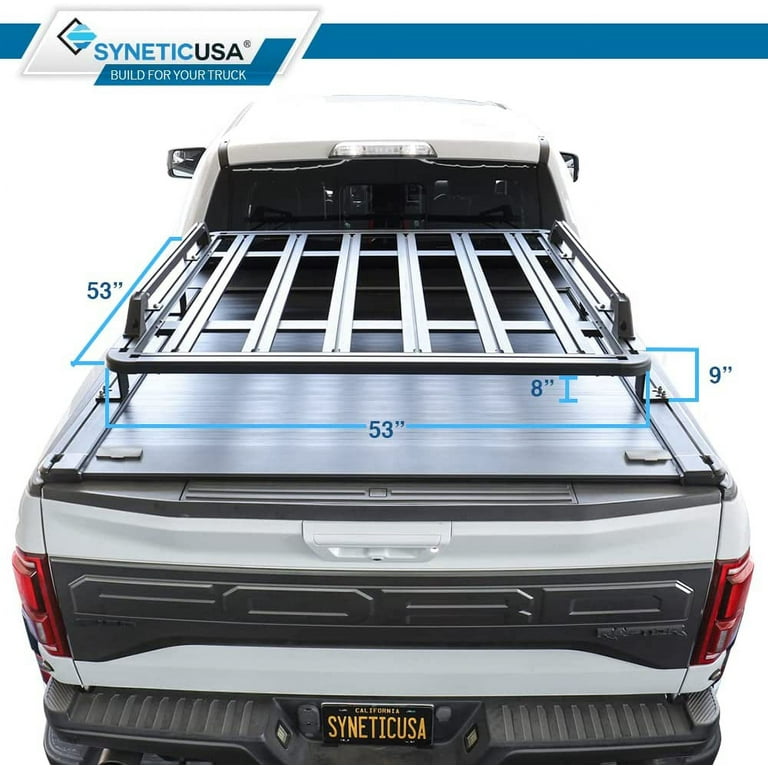 6.5' Bed 4-Fold Truck Roll up Tonneau Cover Waterproof Fit For 2009-14 Ford  F150