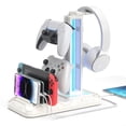 thumbnail image 1 of Soporte para auriculares con estación de carga KDD con 9 modos de iluminación, 1 of 8