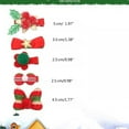 thumbnail image 3 of 5Pcs Hairpin Christmas Hair Clip Hair Bowknot Clip for Girls Kids Toddlers Hair Accessories Headwear Headdress Barrettes, 3 of 21