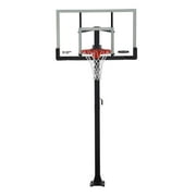 Lifetime Crank Adjust Bolt Down Basketball Hoop (54-Inch Tempered Glass), 90568