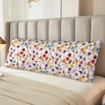 thumbnail image 2 of Honeii Drink And Cocktail Glasses Print Long Body Pillowcase 20x54 in,Body Pillow Cover with Zipper,Large Body Pillowcase,Soft Bed Decorative, 2 of 7