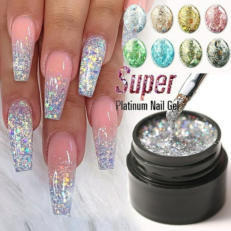 5g Chunky Halo Glitter Nail UV Gel – MakyNailSupply