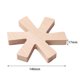 thumbnail image 3 of Posavasos de madera duraderos, portavasos, manteles individuales, agarraderas aislantes L, 3 of 3